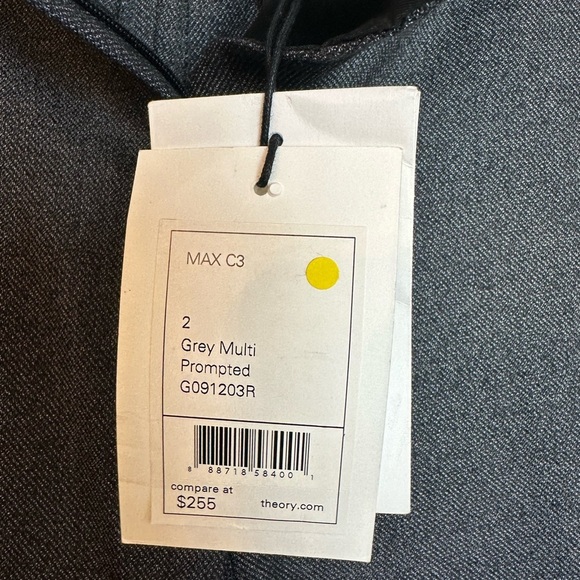 Theory Black and Gray Trousers - Picture 5 of 8